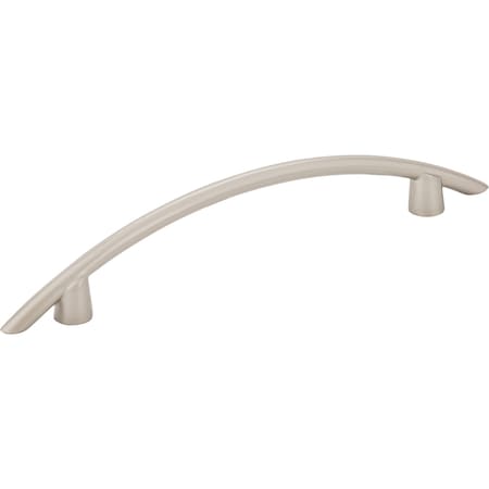 Elements 96 mm Center-to-Center Dull Nickel Arched Capri Cabinet Pull 530144
